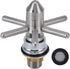 Sink glass rinser, stainless steel kitchen cup washer with star shaped base, for bar restaurant coffee shop home milk