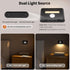 3 Dimmable Stairs,Hallway,Closet,Cabinet,Bedroom,Black WOBSION Rechargeable Wireless Motion Sensor Stair Lights