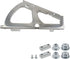4Pcs 1 Coshar Layers Shoes Drawer Hinges Stainless Steel Fan Shape Shoe Cabinet Rack Flip Frame Replacement Fittings