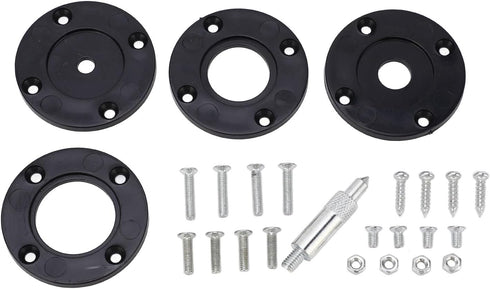 Culnflun 62 70 mm Router Table Insert Plate, Trim Router Table, * Hole Spacing Adjustable Hole Drilling for Woodworking