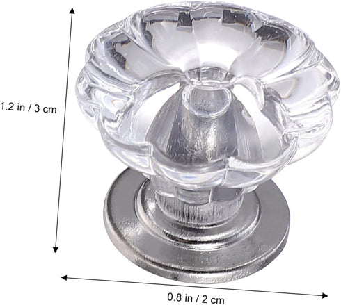 6pcs OSALADI Mini Knobs for Cabinet Easy to Install Replacement Handles Decorative Hardware for Bedside and Furniture