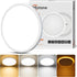 Matane 12in Dimmable Flush Mount Ceiling Light Fixture with Night Light, 2400LM