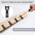 Dolibest Pack of 60 Q-Hanger, Home Christmas Lights Hanger Hooks with Phillips Screw for Garage New Year Party