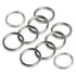 10Pcs Metal Washer Assortment, Stainless Steel Hardware Accessory Part Set Kit, 15mm OD 12mm ID Washer Set