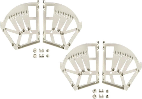 Amagogo 2 Sets 3 Cabinet Flip Shoes Drawer Cabinet Hinges Flip Drawer Hinge Mounting Accessories Shoe Rack Hinges