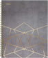 Mead Spiral Notebooks, 1 Subject, College Ruled Paper, 80 Sheets, Modern Chic, 3 Pack