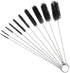 DXG Cleaning Brushes, 8.2 Inch Nylon Tube Brush Set, 10 Pieces for Drinking Straws, Glasses, Keyboards