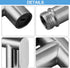 Imlemao 2 Pack Handheld Toilet Bidet Sprayer, Adjustable Water Pressure Stainless Steel Jet Spray Attachment with Hose