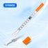 Maydeyy 100 Pack 30G-5/16"(8mm) 1cc Lab Supplies Disposable Liquid Measurement Tool, Individually Wrapped
