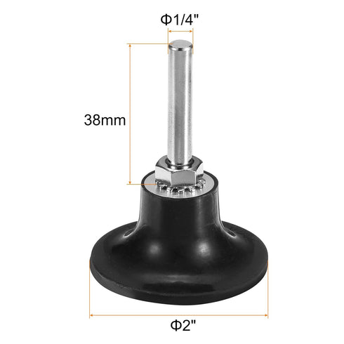 5Pcs 2" 1/4" HARFINGTON Disc Pad Holder Quick Change Discs Shank Holder Mandrel for Die Grinder Sanding