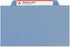 Smead Classification File Folder - 1 Divider, 2" Expansion, Letter Size, Blue, 10 per Box (13701)