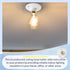 4 Pcs 660w 250v Medium Base E26 Lampholder Keyless Top Lamp Holder Ceiling Light Sockets White Phenolic