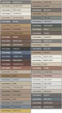 Color Fast Caulk Matched to Custom Building Products (Rolling Fog Unsanded) by COLORFAST INDUSTRIES