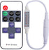 2 Pack 3528 5050 Dimmer 12V 24V LED Light Strip Remote Control Mini RF Wireless LED Controller Single Color LED Strip