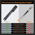 Dimming, RISEMART Pen Light for Nurse, Rechargeable LED Medical PenLight, Warm/Cool White & Stepless Portable Medical
