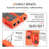Ethernet Cable Tracker LAN Network Cables Tester Multifunction Line Finder for CAT5 CAT6 RJ45 RJ11 with Maintenance