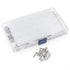#2-56 #4-40 #6-32 UNC Stainless Steel Phillips Pan Head Machine Screws Nuts Assortment Kit