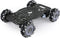 4WD Omnidirectional Robot Car Chassis Kit with 68mm Mecanum Wheels, TT Motor,