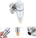 DOITOOL 2pcs Manual Washing Machine Faucet, Mini Toilet Accessories, Water Spigot Bathroom Angle Stop Valves