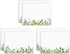 Watercolor Wild Greenery Sticky Note Pads, 4" x 3", Set of 6 Pads, 50 Sheets Per Pad, Made in USA