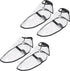 CRZQXOUR 2 sets of 4pcs hair salon tools, anti hair breakage tools, styling