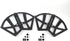 4 4Pcs Set Cerniere Scarpiera,Cabinet Hinges Shoes Single Layer Parts Frames Replacement Metal fixings Two Layers Shelf