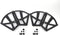 Hinge for Shoe Rack, 4Pcs Shoes Drawer Cabinet Hinge Plate Frame Turning