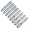 uxcell M10 Hanger Bolts, 2" (50mm) Double Headed Bolts for Wood Joint Furniture Legs - 8pcs