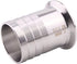 DERNORD 2" Tri Clamp to 2" Hose Barbed Adapter, SUS304 Sanitary Hose Barb Pipe Fitting