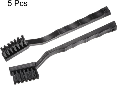 HARFINGTON 5pcs Anti-Static ESD Brushes, 16x35mm PV Plastic Conductive Bristles for Cleaning PCB, Laptop, Keyboard