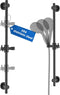 All Metal Shower Slide Bar with Adjustable Handheld Shower Head Holder, 25