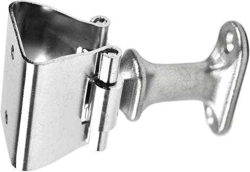 MARINE CITY Stainless Steel Door Stopper Catch and Holder, Polished Smooth Finish for Boats, RVs, Home (Height: 2-3/4