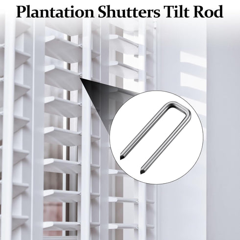 Jetec 170 Set Pieces Repair Plantation Shutters Tool Plantation Shutter Louvers Staples Replacement Repair Pins