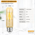 Seealle T30 LED Bulb, 3-Way Dimmable, 2700K Natural White, E26 Base, 5W Edison Lights for Living Room, 1 Pack