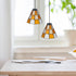 6.49X6.49X5.23In Hammered ABOOFAN Glass Lampshade Replacement for Bedside Lamp Pendant Light Wall Sconce Stained Glass