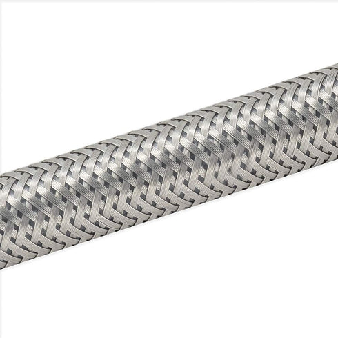 Eastman 60 Inch Steel-Flex Faucet Connector, 1/2 Inch FIP x 3/8 Inch Compression, 48302