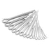 XINGYHENG 150pcs 15 Kinds 304 Stainless Steel GB91 M1 M1.5 M2 M2.5 M3 Split Cotter Clip Pins Assortment Kit