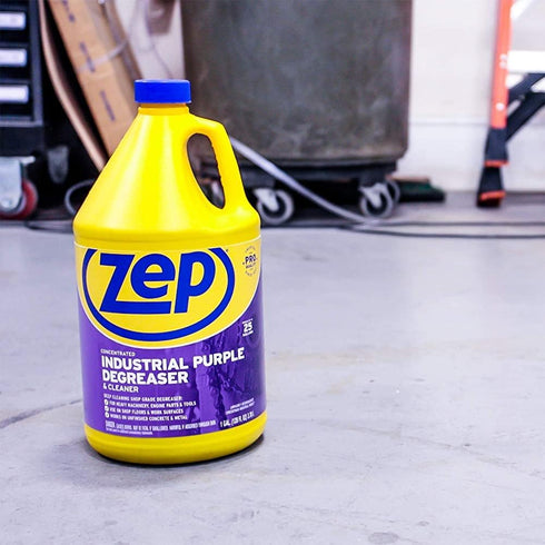 1 2) R45802 Zep Industrial Purple Cleaner and Degreaser Concentrate - Gallon (Case of - Powerful Deep Oil and Grease