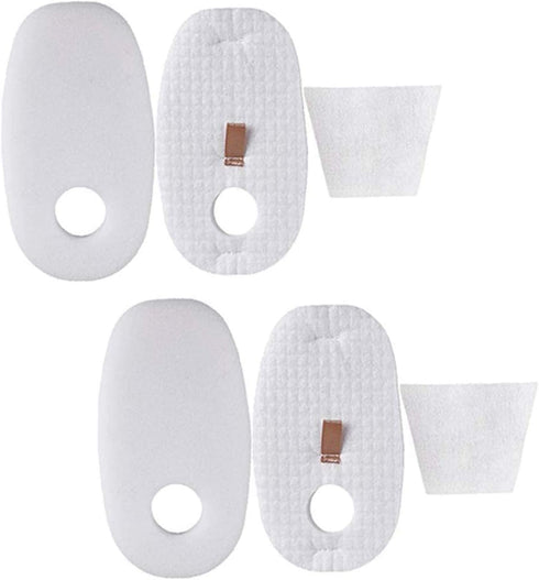 ConPus Foam Filter Kit for Shark Rocket Deluxe Pro Vacuums, Replacement Parts #1080FTV320 & 1084FTV320