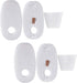 ConPus Foam Filter Kit for Shark Rocket Deluxe Pro Vacuums, Replacement Parts #1080FTV320 & 1084FTV320