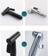 QFZFQOLSS Bidet Sprayer Head Black Shower Faucet Bidet Cloth Diaper Sprayer for Toilet Toilet Shower Head Black