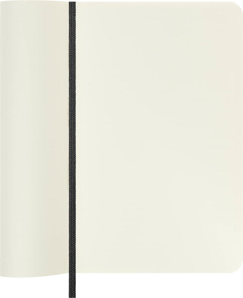 Moleskine Classic Notebook, Soft Cover, Pocket (3.5" x 5.5") Plain/Blank, Black, 192 Pages for Everyday Use
