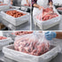FAQQI 50 lb 10 Pack 4 24 16 23 Inch meat lug liners Mil Heavy Duty Meat Tub Liners, x x Bags for Meat Totes, Meat
