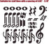 Music Theme Magnetic Music Note Symbol for Whiteboard, Teacher Education (SET A)