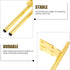 2 Sets Luxshiny Metal Furniture Legs Height Sofa Cabinet Support Sturdy Replacement Feet for Desks Wardrobes Tv Stands