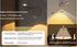 FLCXMSH 2 Pack 3 Dimming Motion Sensor Light Indoor Shell Rechargeable Night Light Wall Sconce Light Color Lamp