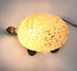 Brown Glass Turtle Night Light - Perfect for Study or Garden