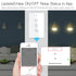 Dimmer MOES WiFi RF Smart Light Switch, Smart Life/Tuya APP Relay Status Backlight Switch Off RF Remote Control Voice