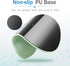 JSD Gel Mouse Pad with Wrist Support, 10.00×9.25×1.3 inches, 1 Pack, Green