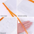 EOOUT 32pcs Poly Zip Envelope, Reusable Envelopes, Pencil Case Bulk, Bill Bag, 9'' x 4.7'', A6 Size, 10 Colors